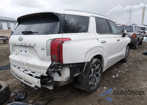 2022 Hyundai Palisade Calligraphy z USA, uszkodzony, nr VIN KM8R7DHE4NU398254